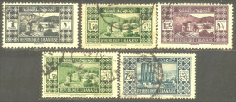 371 Grand Liban 1930-35 Sites Touristiques (f3-ALA-64) - Gebraucht