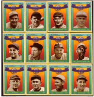 St Vincent 1992 Baseball - Stamps Look Like Trading Cards, Printed On Card - Unusual - Baseball
