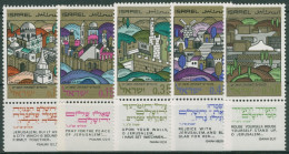 Israel 1968 Jüdische Festtage Jerusalem 425/29 Mit Tab Postfrisch - Nuovi (con Tab)