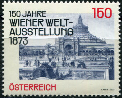 Austria 2023. 150th Anniversary Of The Vienna World Exhibition (MNH OG) Stamp - Neufs