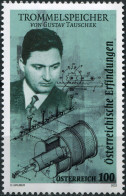 Austria 2022. Gustav Tauschek, Inventor Of Information Technology (MNH OG) Stamp - Neufs