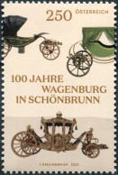 Austria 2022. 100 Years Of The Schoenbrunn Carriage Museum (MNH OG) Stamp - Ungebraucht