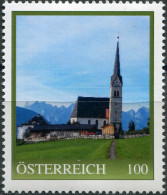 Austria 2023. Village Church Gosau, Upper Austria (MNH OG) Stamp - Ungebraucht