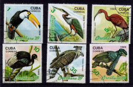 Cuba  1989 Exotic Birds, Expo Brasiliana '89 CTO N° 2946/2950 - Used Stamps