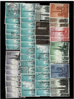 VATICANO ,"Obelischi" ,P.A. 47 Pezzi Usati Di Cui 1 Serie Completa ,qualita Ottima - Used Stamps