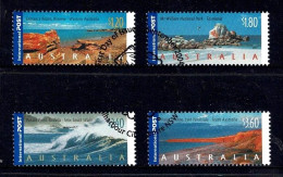 Australia 2004 Coastlines  Set Of 4 Internationals Used - Used Stamps