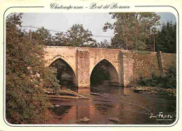 87 - Chateauponsac - Le Pont Dit Romain - Flamme Postale - CPM - Voir Scans Recto-Verso - Chateauponsac