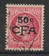 REUNION - 1949-52 - N°YT. 284 - Cérès 50c Sur 1f - Oblitéré / Used - Oblitérés