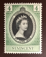 St Vincent 1953 Coronation MNH - St.Vincent (...-1979)