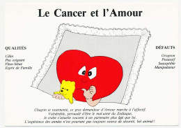 CPSM / CPM 10.5 X 15 Signe Du Zodiaque Astrologie Horoscope Le CANCER ET L'AMOUR - Astrologie