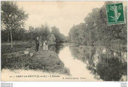 VERT LE PETIT L'ESSONNE PECHEUR A LA LIGNE EDITION MULARD - Vert-le-Petit