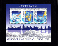 Olympics 2012 - Swimming - COOK ISLANDS - S/S MNH - Zomer 2012: Londen