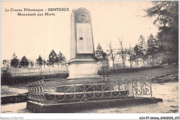 AJAP7-STATUE-0642 - GENITOUX - Monument Aux Morts - Monumenten