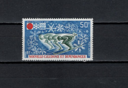 New Caledonia 1972 Olympic Games Sapporo Stamp MNH - Hiver 1972: Sapporo