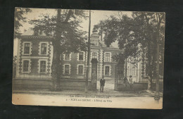 CPA Imp.Reuchet-Ougier Fougerolles Haute Saône 5. Scey Sur Saône -L'Hôtel De Ville 6/8/1946 Avec Les N° 673 Et 713 B/TB - Scey-sur-Saône-et-Saint-Albin