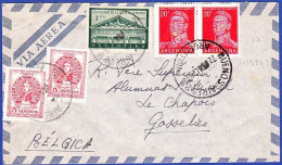 Cover - Buenos Aires To Gosselier, Belgique -|- Postmark - Buenos Aires . 1942 - Brieven En Documenten