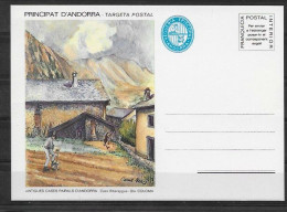 Andorra - Franquicia Postal - Sta. Coloma - Episcopale Vignetten