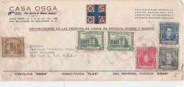 El Salvador Old Cover Mailed - Salvador