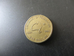 Australia 1 Dollar 2001 - Centenary Of Federation - Dollar