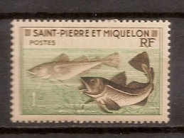 SAINT PIERRE ET MIQUELON NEUF AVEC TRACE DE CHARNIERE - Andere & Zonder Classificatie