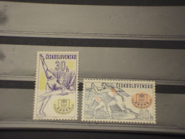 CECOSLOVACCHIA - 1964 SPORT  2 Valori - 1970 PRAGA L. 2 VALORI - NUOVI(++) -1957 AGRICOLA (+) - Collections, Lots & Series