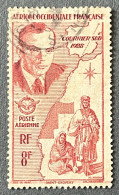 FRAWAPA011U2 - Airmail - Antoine De Saint-Exupéry - 8 F Used Stamp - AOF - 1947 - Gebruikt