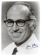 Dr Jonas Salk Polio Vaccine Scientist Large 8x6 Hand Signed Photo - Actors & Comedians