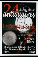 ►  78 - LE PECQ - é' Eme SALON Des ANTIQUAIRES 2005 - Montres Gousset - Le Pecq