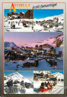 74 - Avoriaz - Multivues - Hiver - Neige - Chevaux - Traineau - CPM - Voir Scans Recto-Verso - Avoriaz