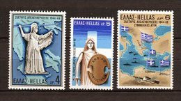 Grecia 1969. Yvert 994-96 ** MNH. - Ungebraucht