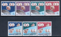 Haiti 1966 Mi# 867-873 Used - Space Rendezvous Of Gemini VI And VII - Amérique Du Nord