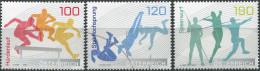 Austria 2023. Sports In Motion (MNH OG) Set Of 3 Stamps - Ungebraucht