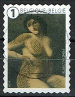 Postzegel Uit Boekje René Magritte Uit 2014 (OBP 4435 ) - Used Stamps