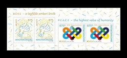 Hungary 2023 Mih. 6313/14 (Bl.483) Europa. Peace - The Highest Value Of Humanity MNH ** - Ongebruikt