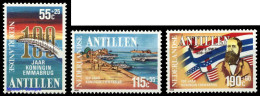 1988, Niederländische Antillen, 635-37, ** - Antilles