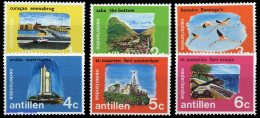 1972, Niederländische Antillen, 239-44, ** - West Indies