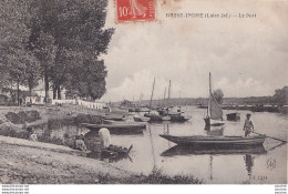 A16-44) BASSE INDRE (LOIRE INFERIEURE) LE PORT - ( ANIMATION - 2 SCANS ) - Basse-Indre