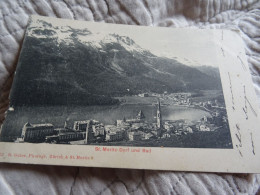 SUISSE  Saint Moritz -BAD  1902 - Other & Unclassified