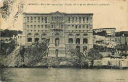   MONACO MUSEE OCEANOGRAPHIQUE FACADE COTE DE LA MER - Ozeanographisches Museum