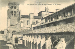 ESPANA BURGOS  VISTA GENERAL DE LA IGLESIA DEL REAL MONASTERIO DE LAS HUELGAS - Burgos