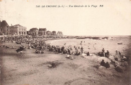 FRANCE - Le Croisic (L I)  Vue Générale De La Plage - A B - Vue Sur La Mer - Animé - Carte Postale Ancienne - Le Croisic