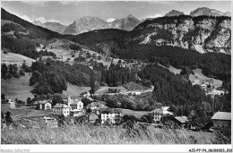 AJIP7-74-0679 - SAINT-JEAN-DE-SIXT - Vue Générale Et Chaine Des Aravis - Saint-Jean-de-Sixt