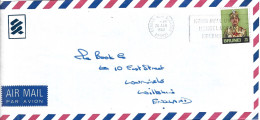 BRUNEI.  N°203 De 1974 Sur Enveloppe Ayant Circulé En 1983. Sultan. - Brunei (1984-...)