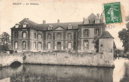 FRANCE - Dracy - Vue Sur Le Château - Vue Générale - De L'extérieure - Face à L'entrée - Carte Postale Ancienne - Auxerre