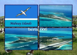 United States Midway Islands Multiview New Postcard - Midway