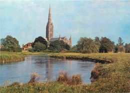 Angleterre - Salisbury - Cathedral - Cathédrale - And River Avon - Wiltshire - England - Royaume Uni - UK - United Kingd - Salisbury