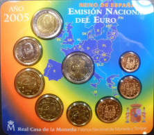 Spagna 2005 - Serie Divisionale Con 2€ Don Chisciotte - Spanien