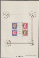 FRANCE BLOC PEXIP PARIS 1937 N° 3b NEUF ** SANS CHARNIERE CACHETS HORS TIMBRES - COTE 500 € - Usados