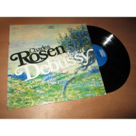 CHARLES ROSEN Piano Music Of DEBUSSY - PIANO SOLO - EPIC BC 1345 US Lp 1967 - Classique