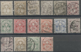 Suisse - Lot D'armoirie - Oblitérés - (F1629) - Gebraucht